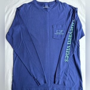 Vineyard Vines Long Sleeve Whale Graphic Size S